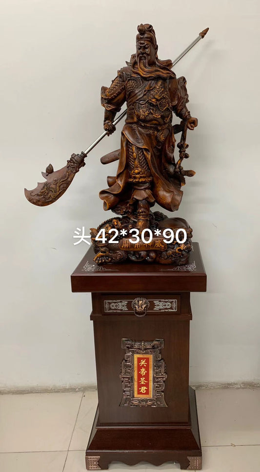 Woosung/Wu Sheng Guangong Figure Sculpture Big Size